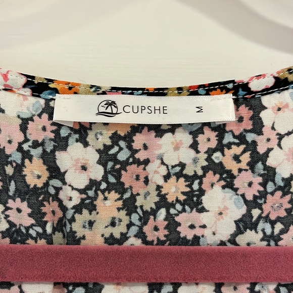 Cupshe Mckinley Ditsy Floral Button Front Dress - Picture 7 of 9